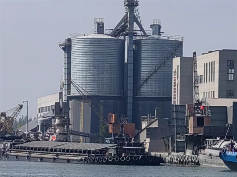 全新钢板仓 上海水泥仓