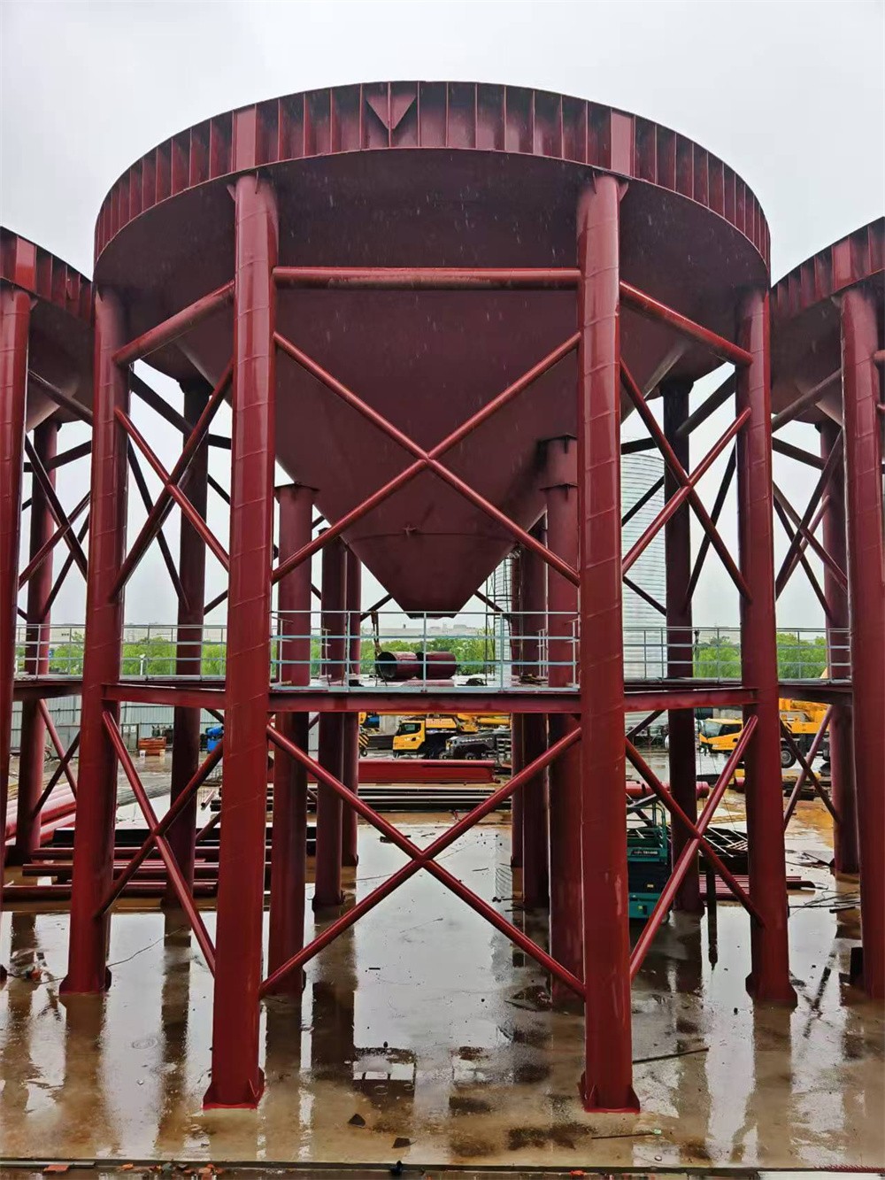 嘉兴华通建材5万吨水泥库项目